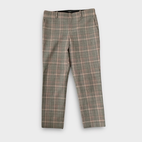 Theory Treeca 2_Deco Portland Plaid Crop Trouser Pants - Picture 5 of 9